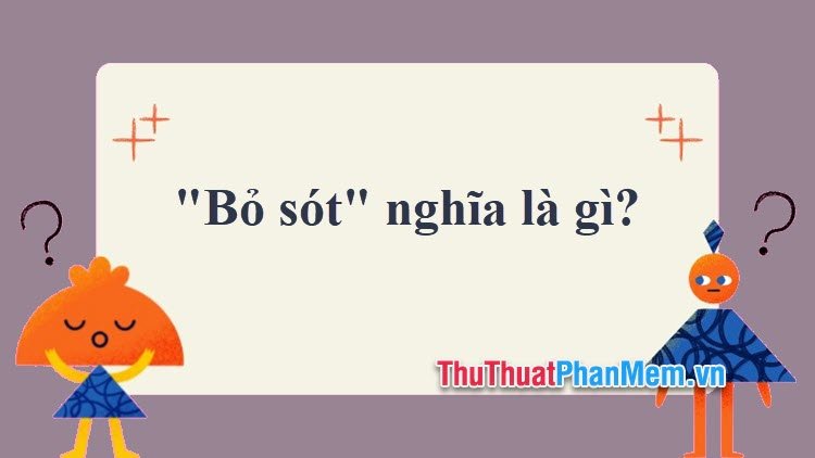 bo sot nghia la gi 094220090