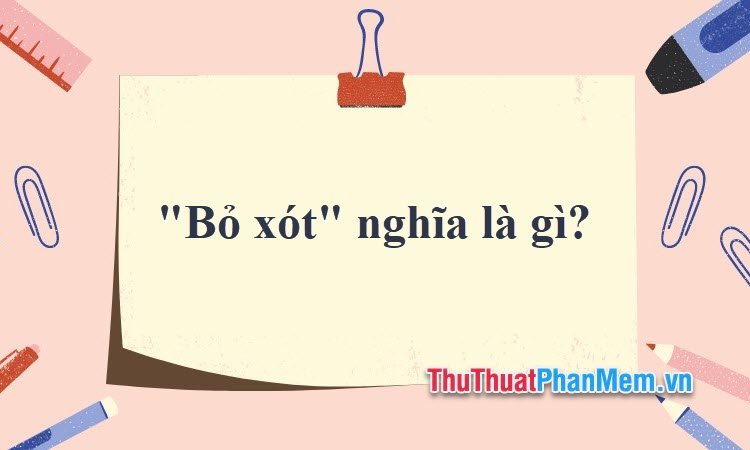 bo xot nghia la gi 094245434