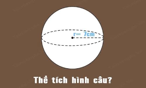 cach tinh the tich hinh cau dien tich mat cau cong thuc tinh 2