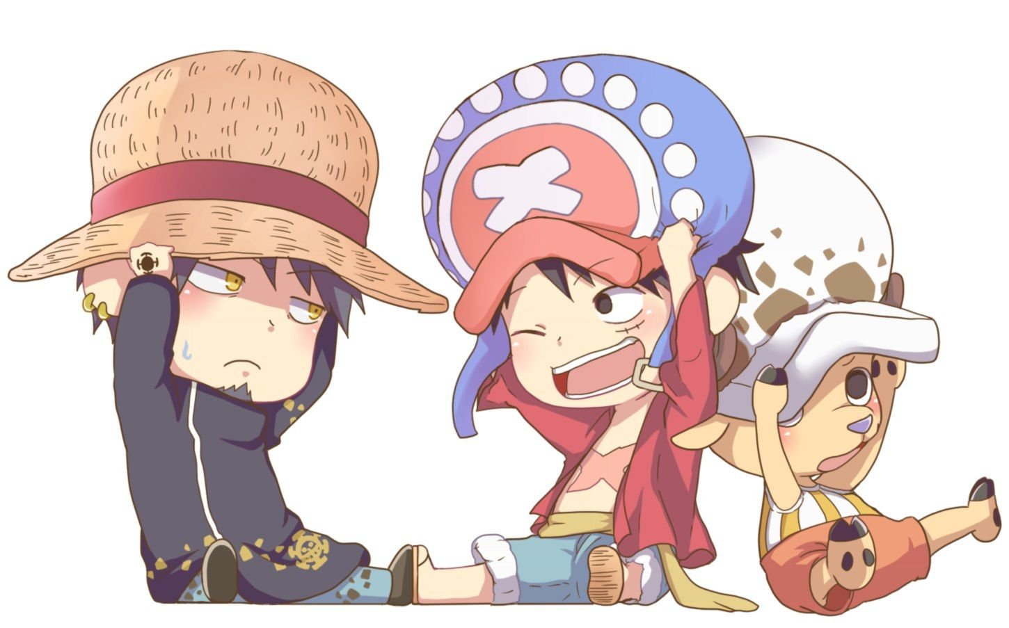 hinh anh luffy chibi hai huoc 104019656