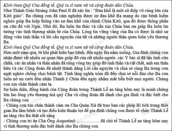 loi cam ta sau tang le 4