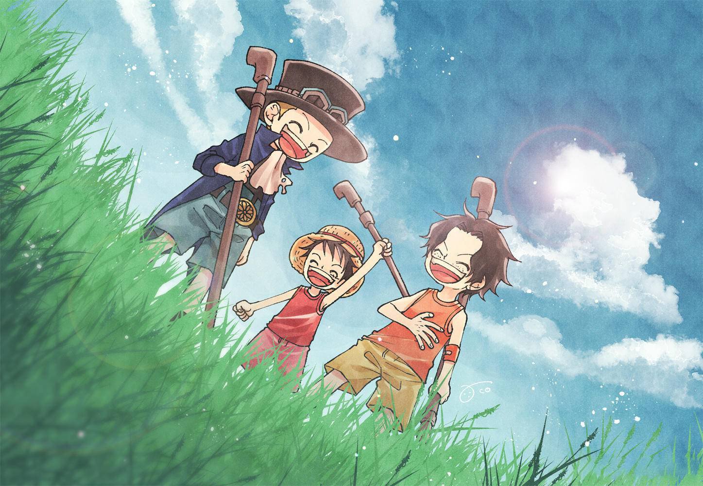 luffy chibi dep 104024809