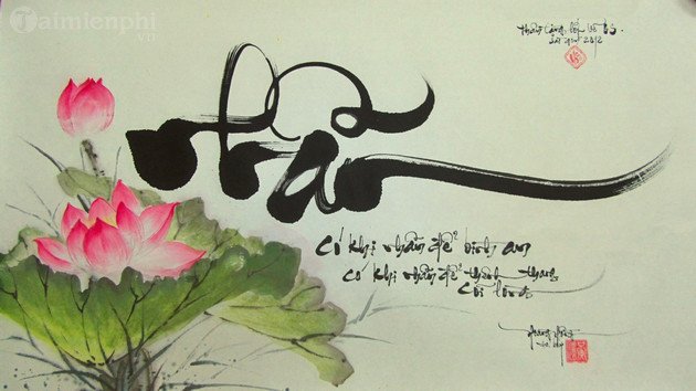 tong hop cac mau chu thu phap co font doc dao dep nhat 13