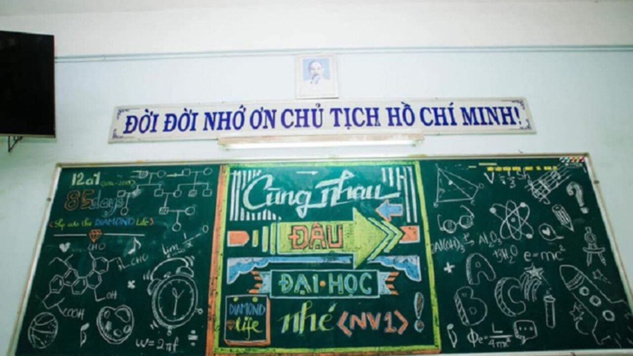 ve trang tri bang hop phu huynh don gian 102430697